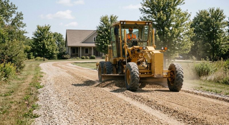 Gravel Parking Lot Grading in Salt Lake City, UT